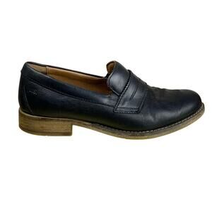 Josef Seibel Loafers Sienna 96 Size 6 Comfort Leather Black Work Classic
